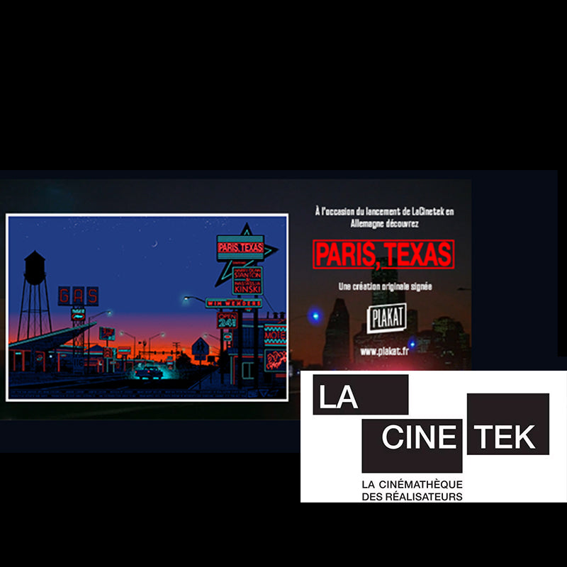 PLAKAT - EDITION - AFFICHE - CINEMA - SERIGRAPHIE - EDITION LIMITEE - NUMEROTEE MAIN - SIGNEE MAIN - PRESSE LA CINETEK