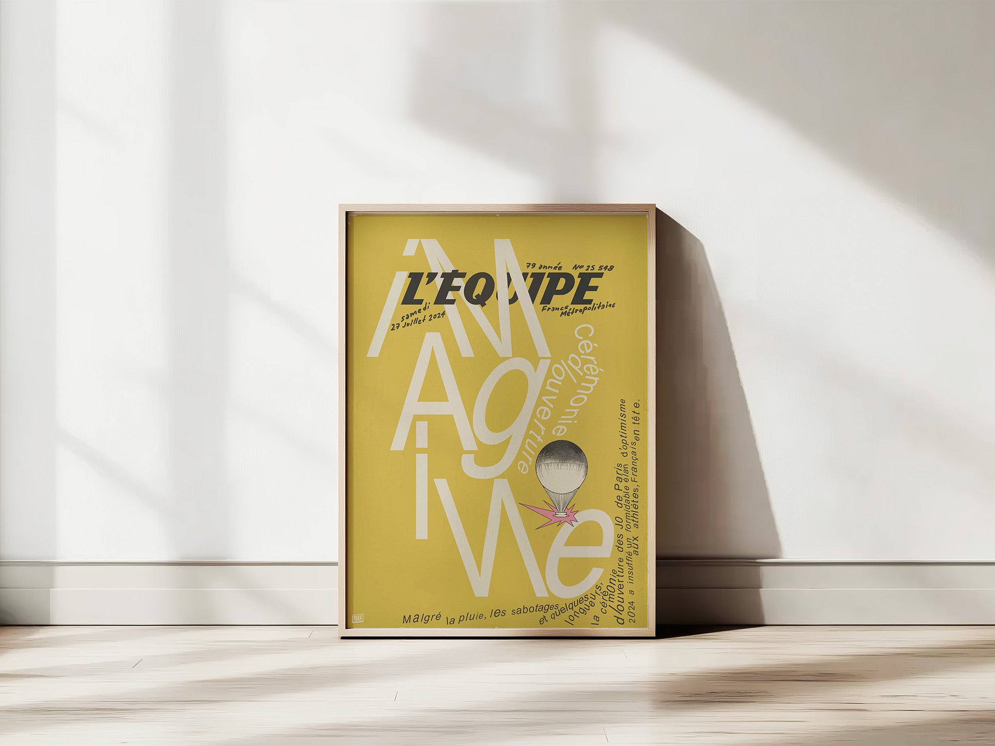 L'ÉQUIPE - JO PARIS 24 / YELLOW
