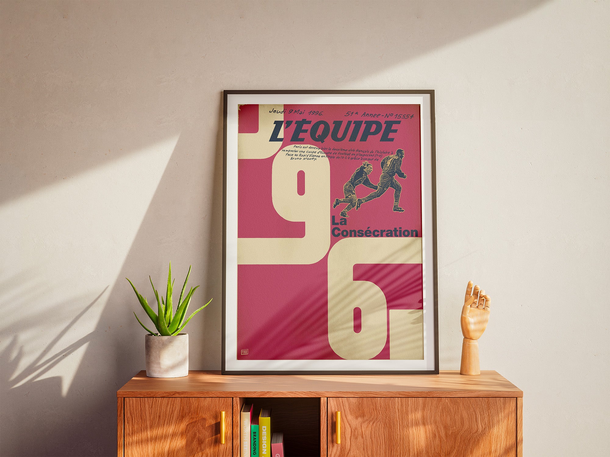 L'ÉQUIPE - PSG 96 / ROUGE
