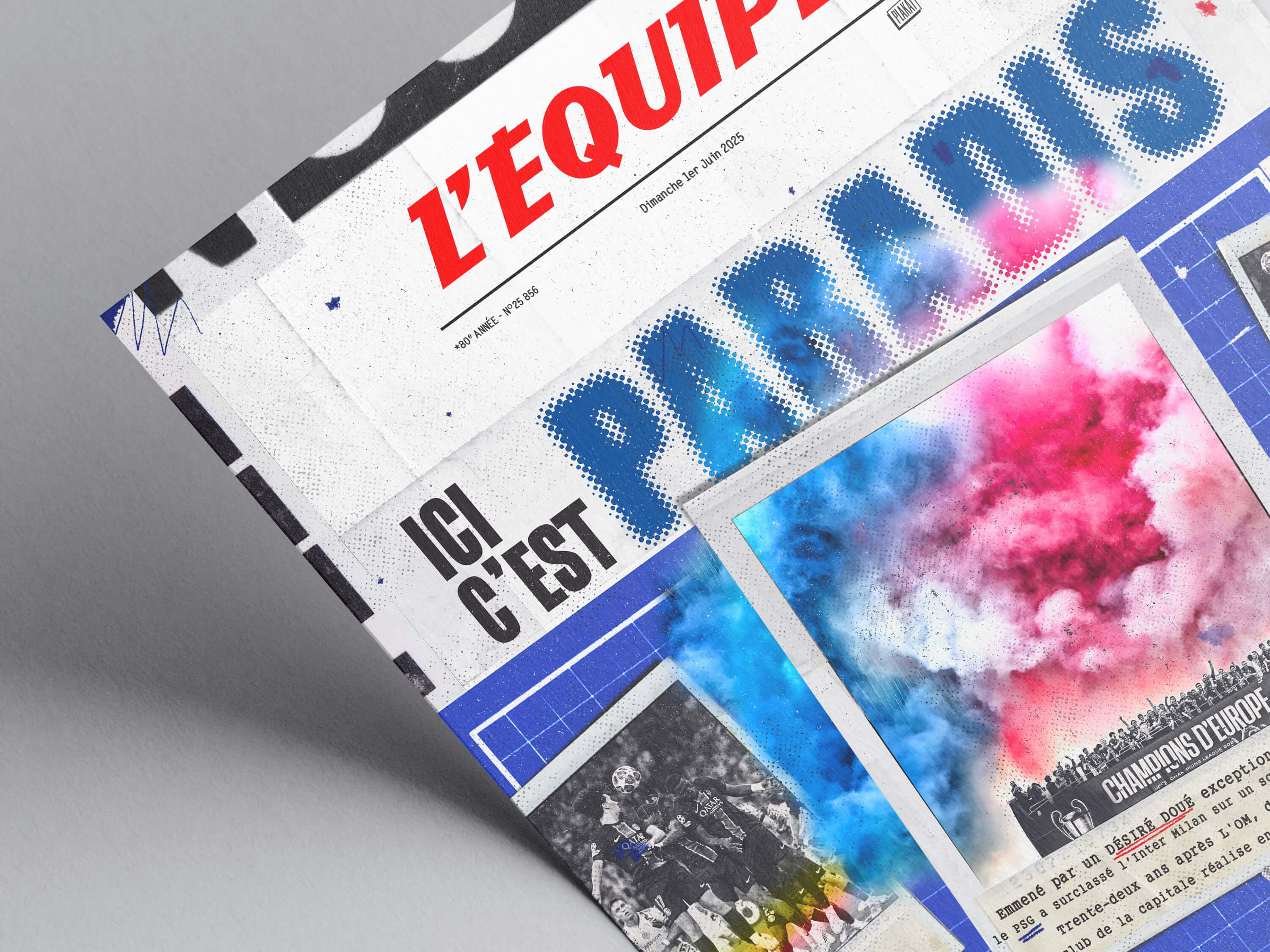 L'ÉQUIPE - PSG CHAMPION 1