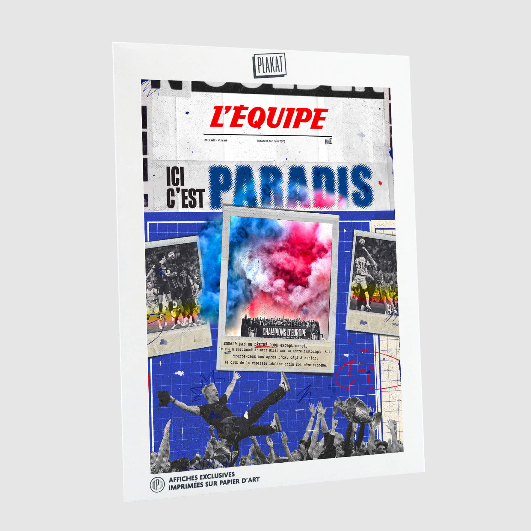 L'ÉQUIPE - PSG CHAMPION 1