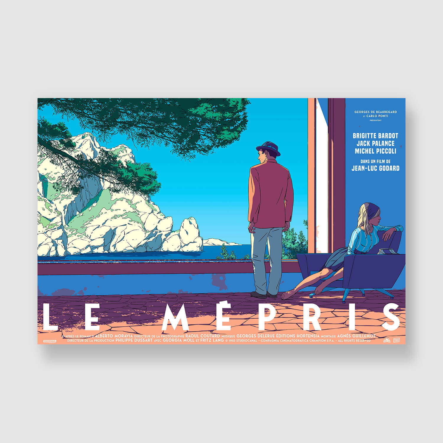 Le Mépris - Vue Couple
