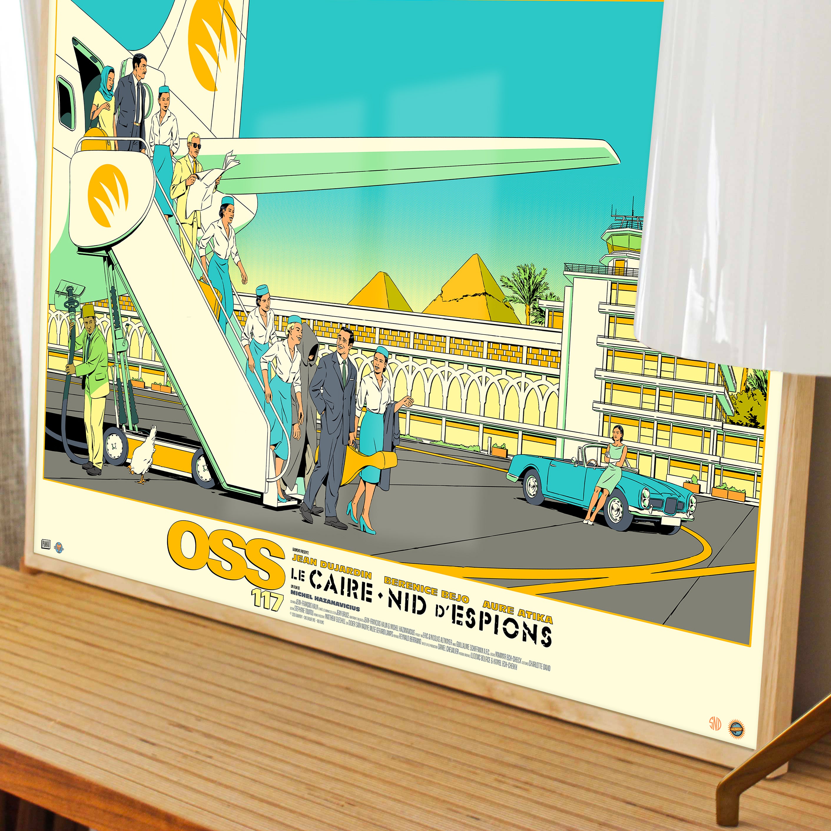 OSS 117 Le Caire, nid d'espions – PLAKAT Affiches Exclusives