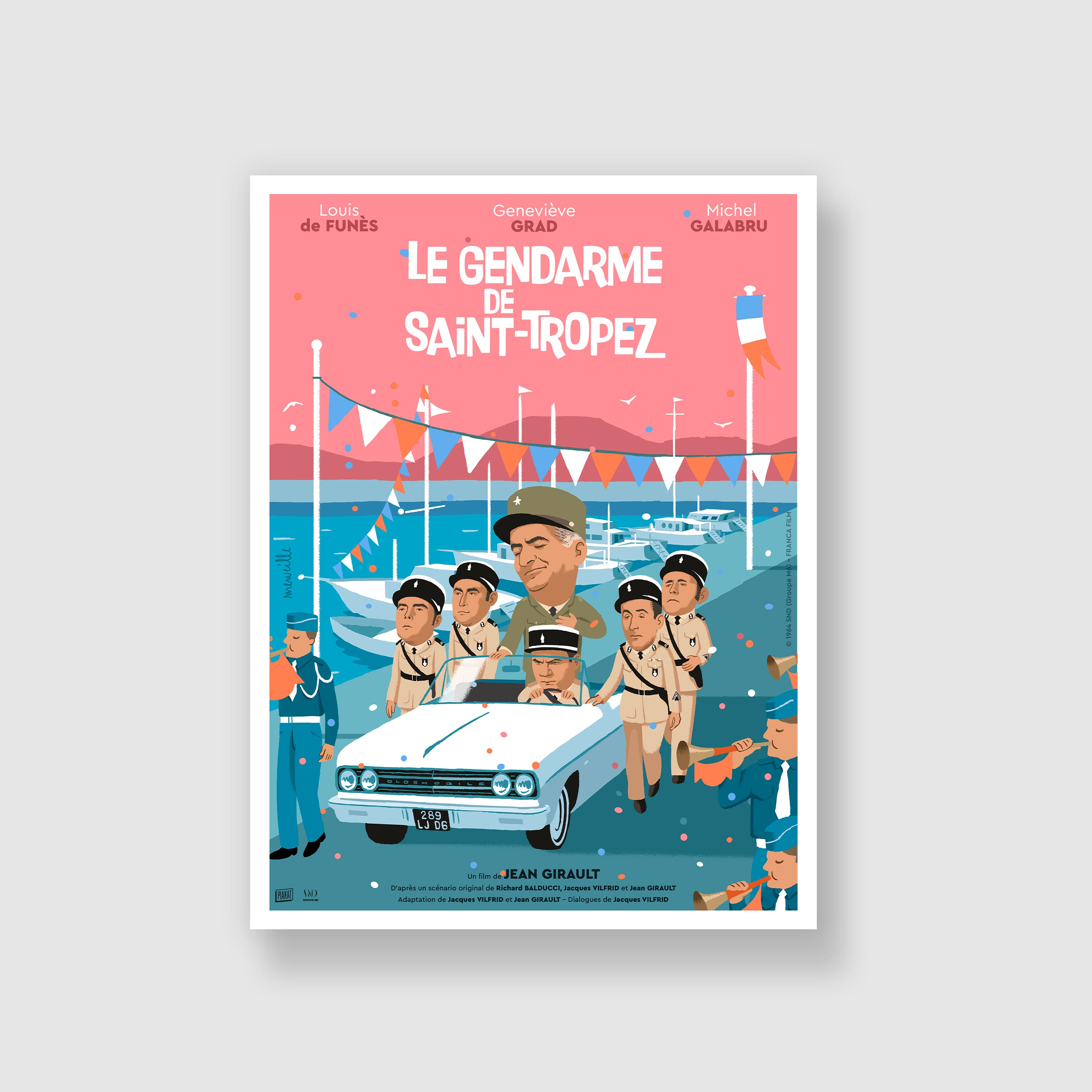 LE GENDARME DE SAINT-TROPEZ / OLDSMOBILE