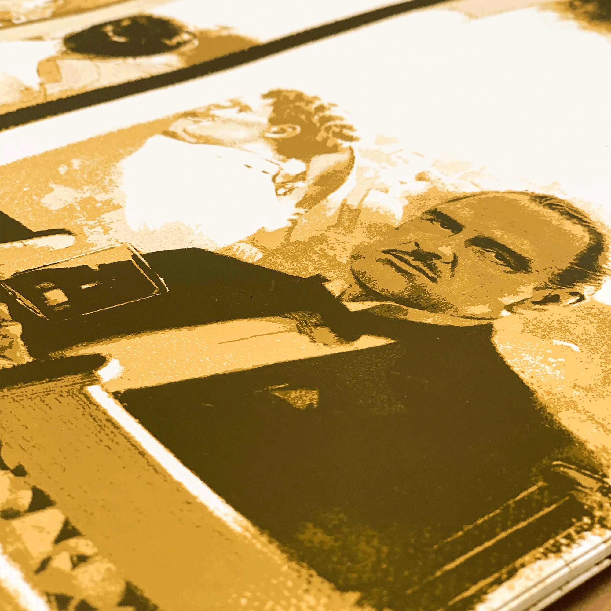 Plakat - maison d'edition d'affiche en serigraphie - affiche de cinema le parrain réalisée par marc aspinall - imprimée en edition limitée numérotée main